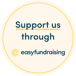 Support Us Through Easyfundraising sticker